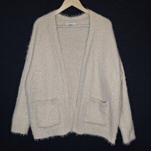 💙 American Eagle Oversized Ultra Soft Warm Open Pockets Cardigan Size M/L Slouc